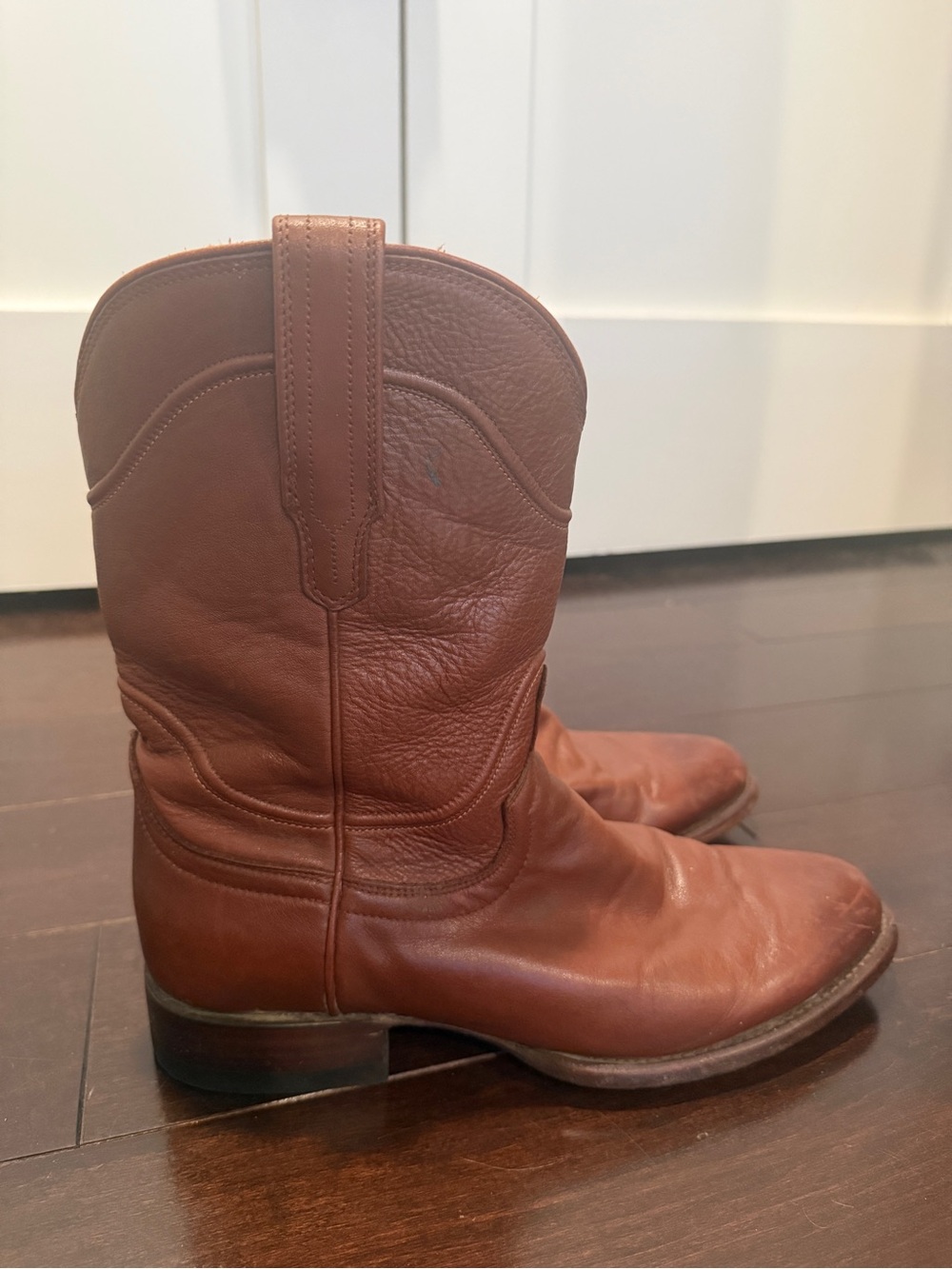 Tecovas Brown Roper Cowboy Boots